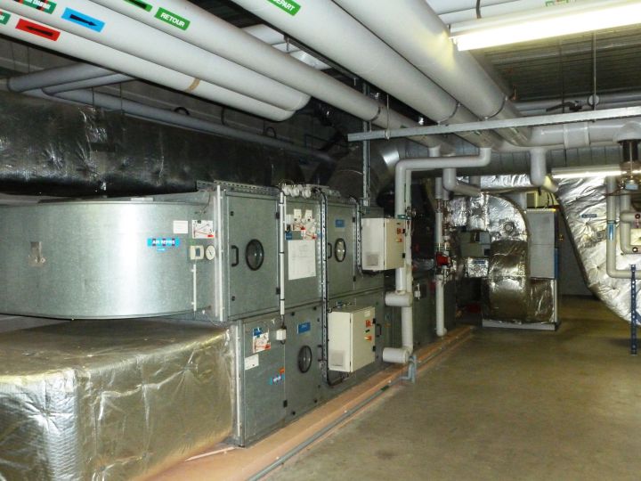 Centrale traitement d'air ventilation collective
